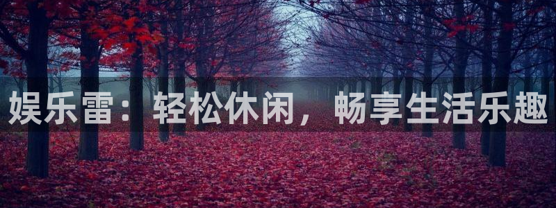 摩根娱乐链接：娱乐雷：轻松休闲，畅享生活乐趣