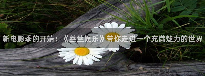 成都摩根娱乐电子有限公司：新电影季的开端：《丝丝娱乐》带你走进一个充满魅力的世界