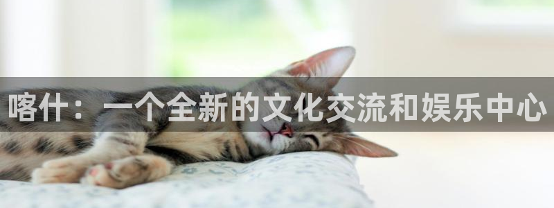 摩根娱乐体育2官网入口：喀什：一个全新的文化交流和娱乐中心